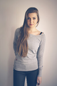 Sweater, Raw Edge, Organic Cotton - Re-Bello