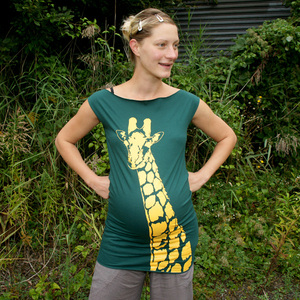 'Stephanie la girafe' T-dress - shop handgedruckt