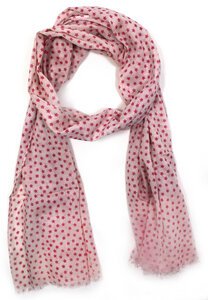Tuch 'Sternchen' in BEIGE-PINK - fair produziert, per Hand hergestellt - Majana