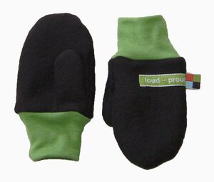 Handschuhe aus Biobaumwoll-Fleece - loud + proud