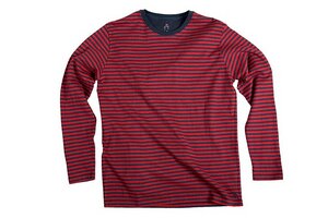 MENS HEMP STRIPE TEE - Braintree