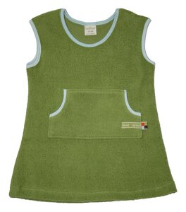 Kleid aus weichem Teddystoff - loud + proud