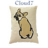 FRANZ. BULLDOG Designerkissen - Cloud7